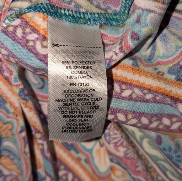 Festive Maxi Dress New Halter V-Neck Stretch ๐ M Vacay Beach Party Colorful - Picture 13 of 17